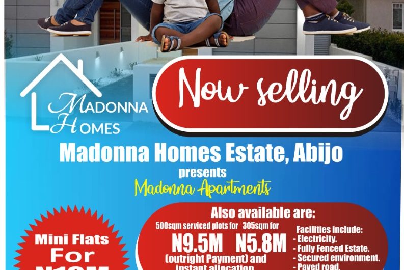 Madonna Garden City, Ibeju Lekki Lagos